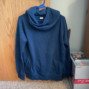 Zyia Navy Cowl Hoodie